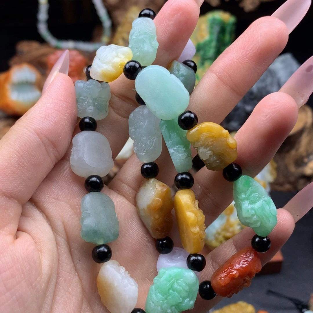 用***3定制翡翠未镶嵌翡翠