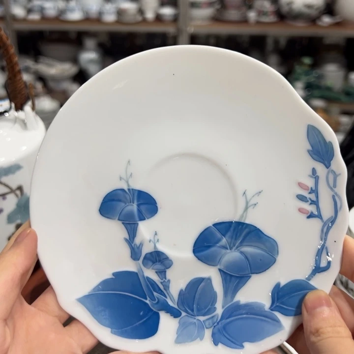 醴陵釉下手绘15厘米