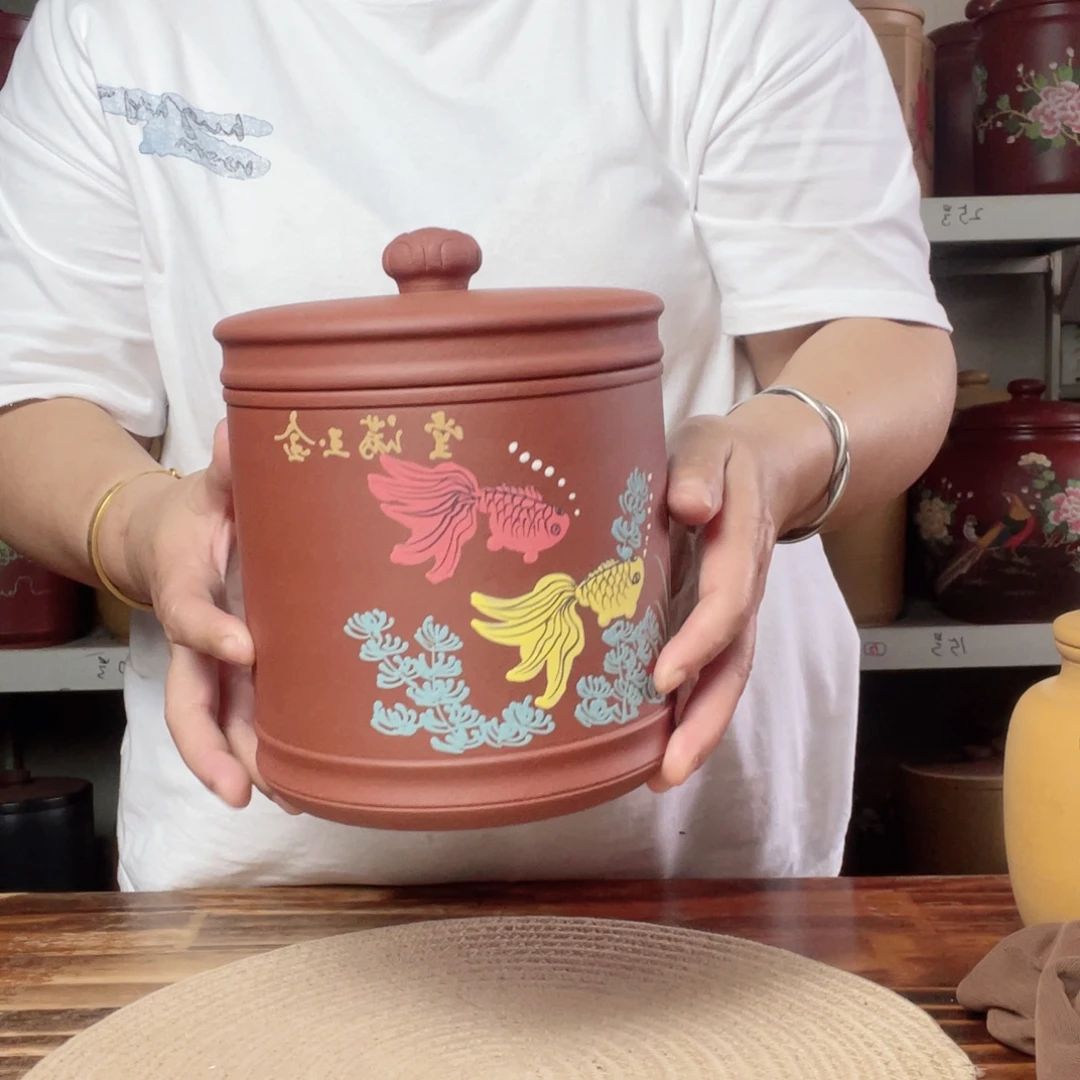 紫砂茶叶罐今天晚上