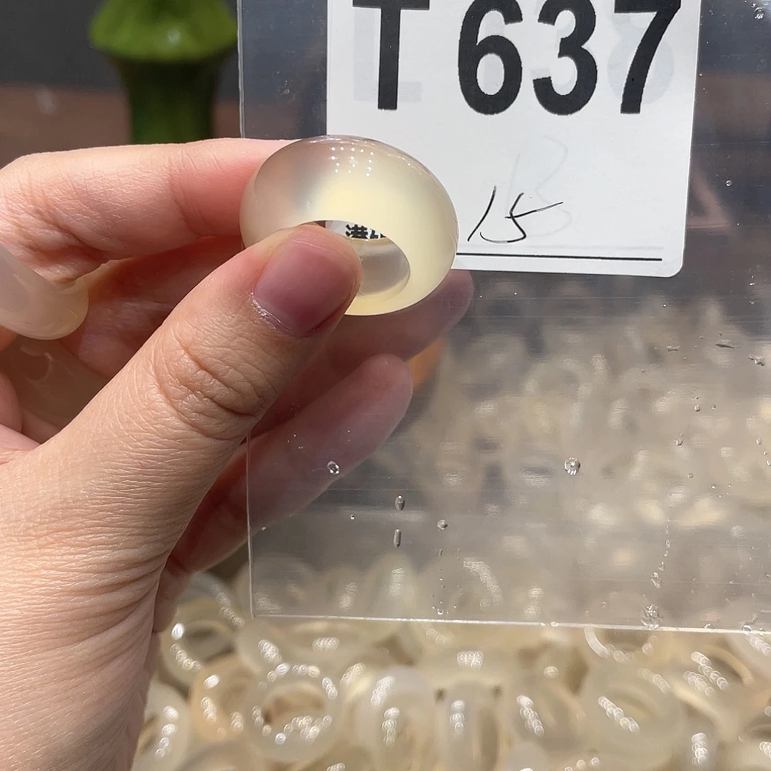 玛瑙/玉髓未镶嵌戒指637