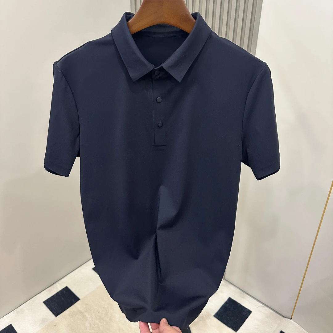 户外轻奢男士商务短袖POLO衫