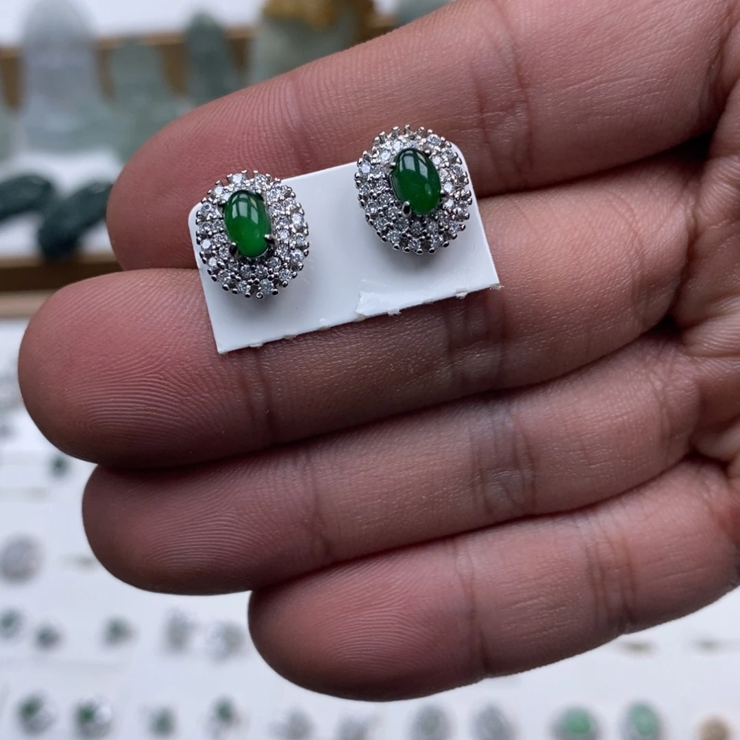 翡翠未镶嵌手链天然a货翡翠26