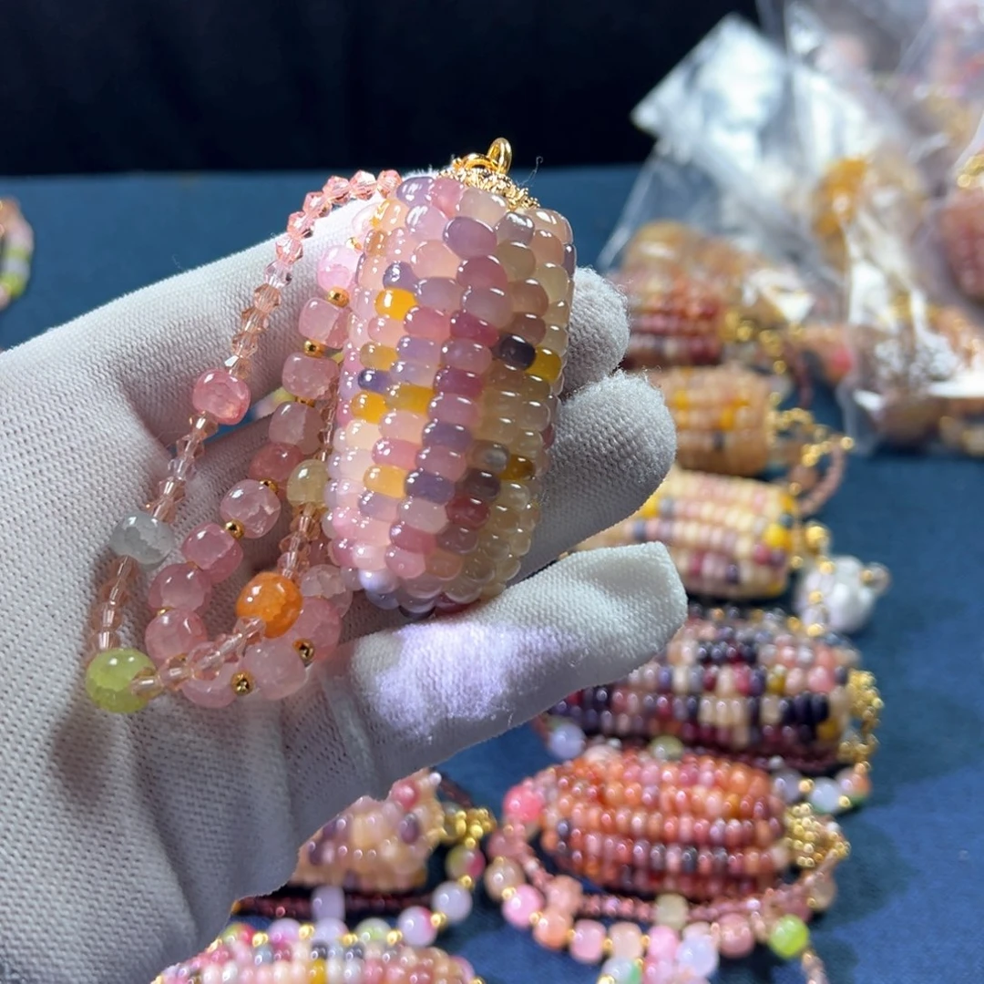 A***e文玩玉米手把件