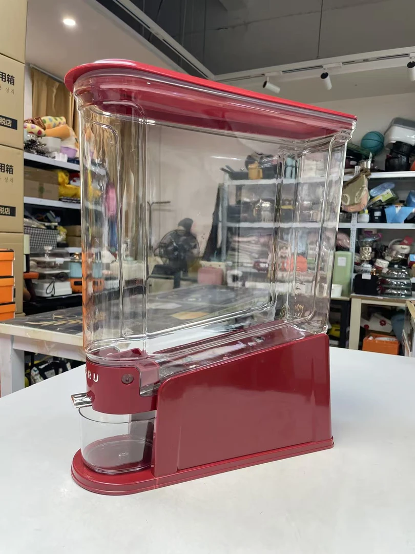 按压米桶防虫防潮密封家用装大米面粉五谷杂粮收纳盒米罐米箱 JX