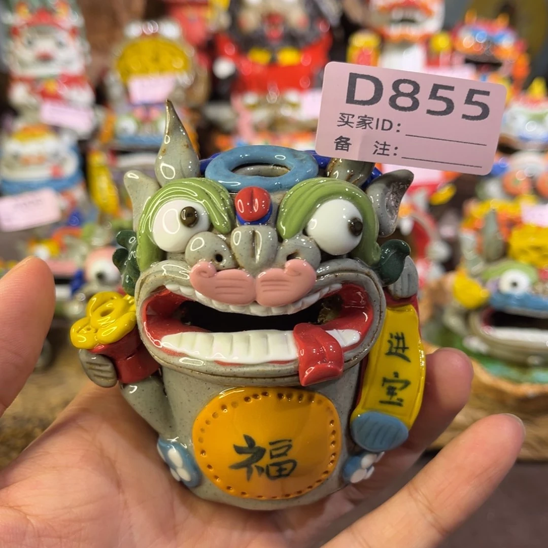 泥塑纯手工茶宠摆件