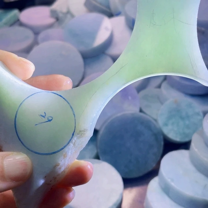 翡翠裸石天然A货翡翠