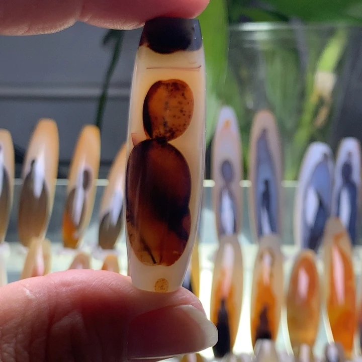 未镶嵌玛瑙/玉髓珠宝半成品36