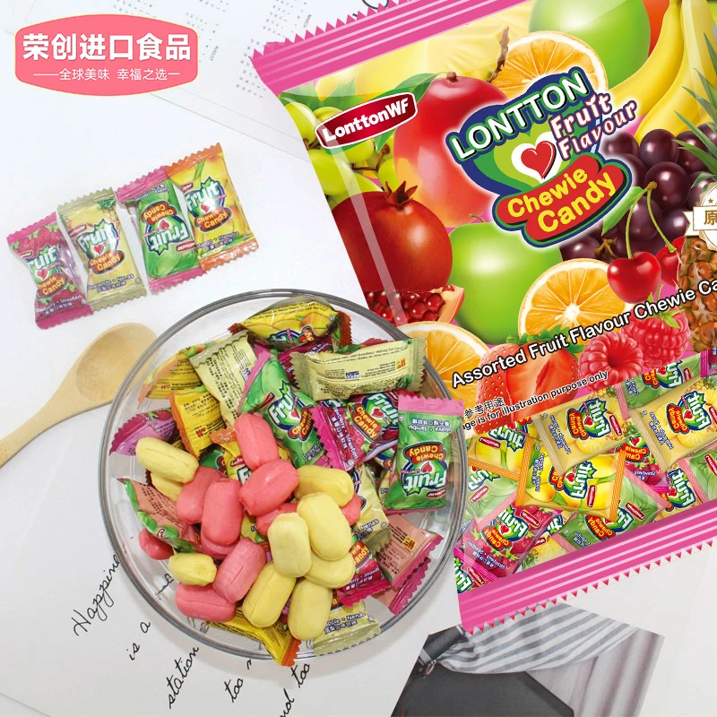【嚼嚼乐】荣创进口马来西亚lonttonwf伦敦软糖番石榴糖网红零食