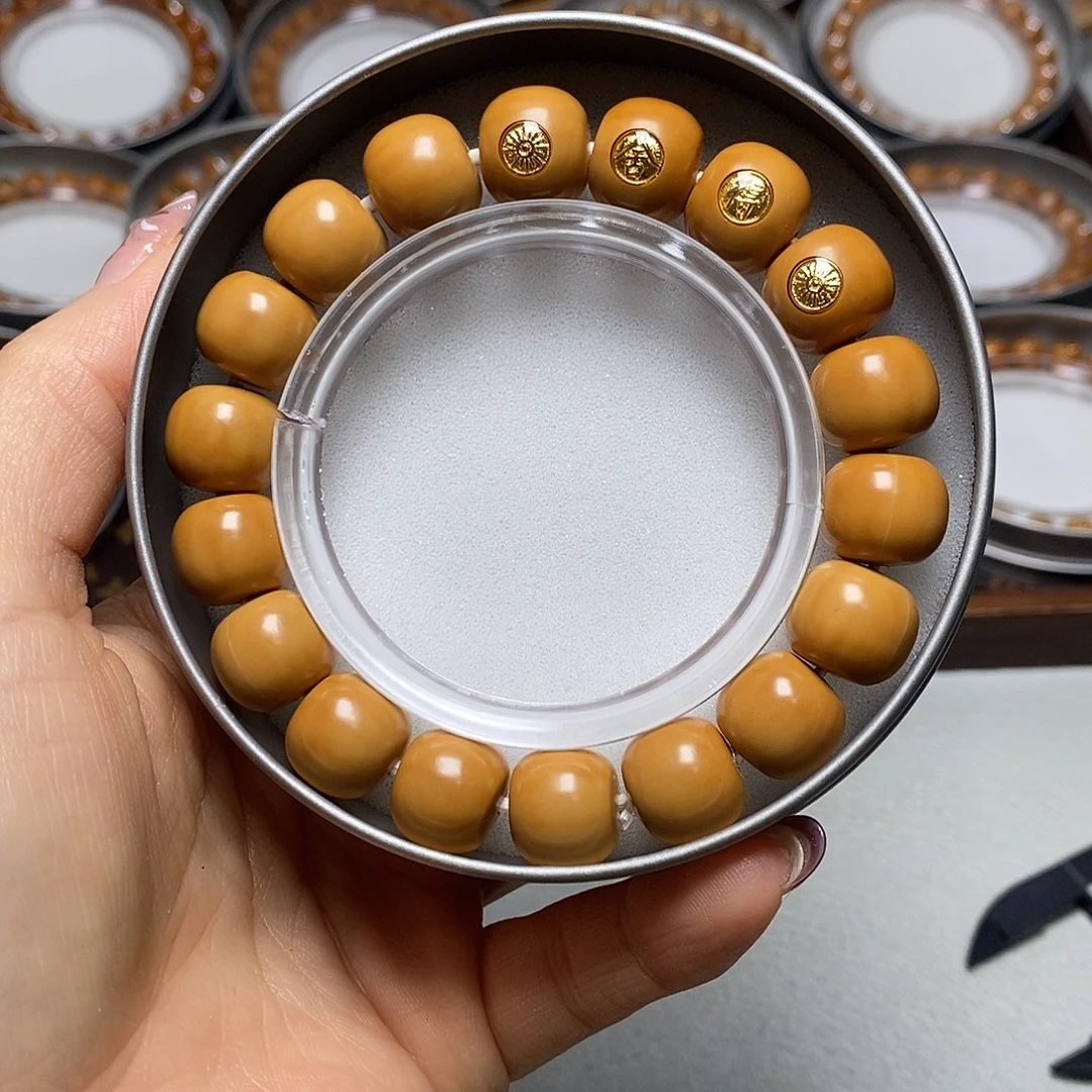 猴头核桃手串347号13左右四标龙炎老型全品