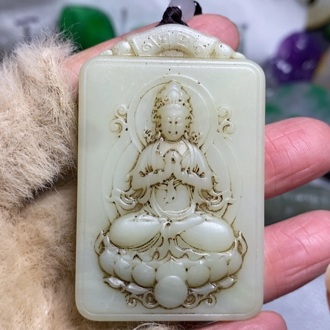 和田玉（糖玉）未镶嵌颈饰