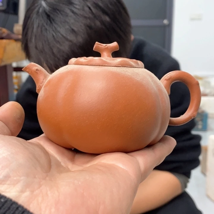 紫砂茶壶黄龙山原矿紫砂手工