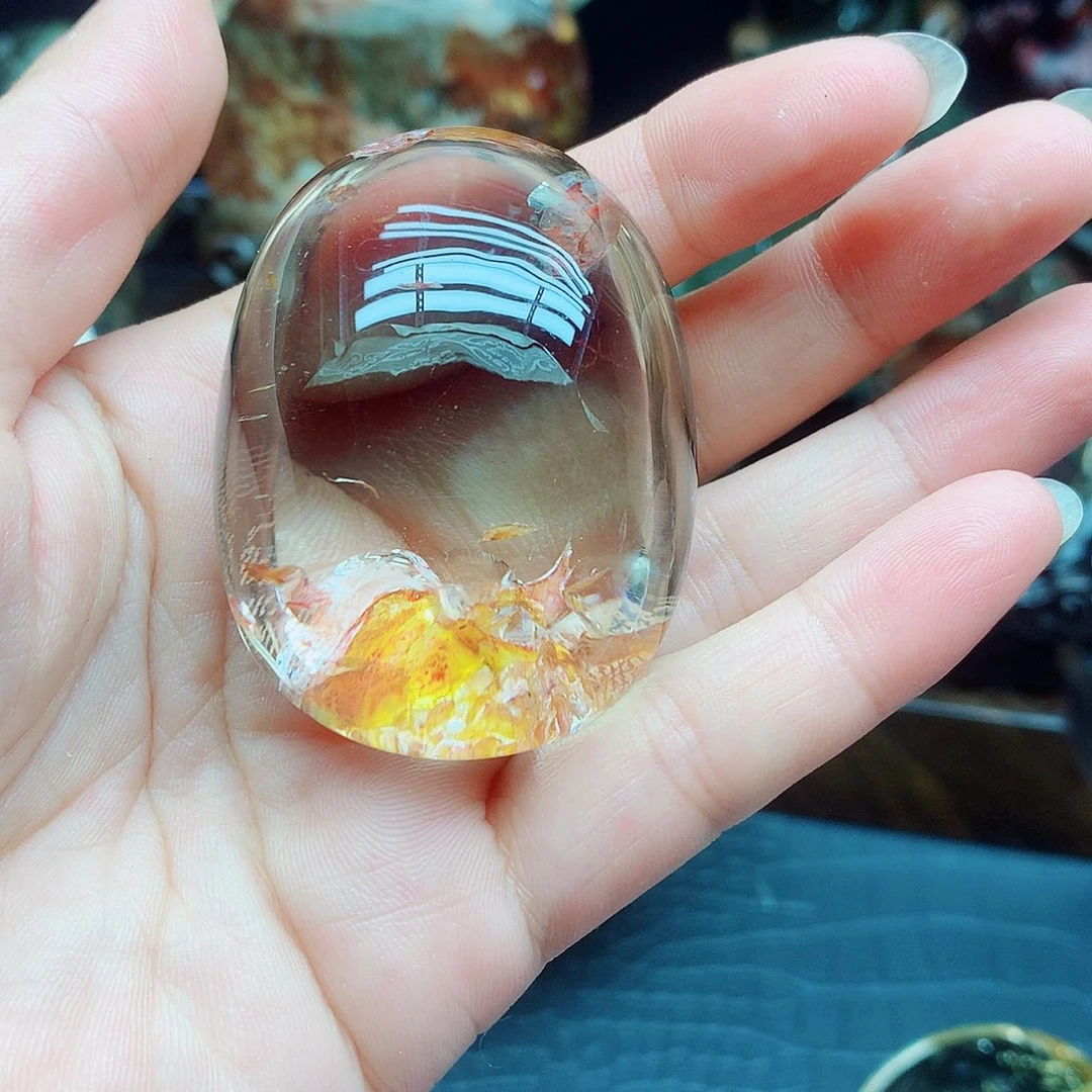 古***筋水晶珠宝半成品未镶嵌