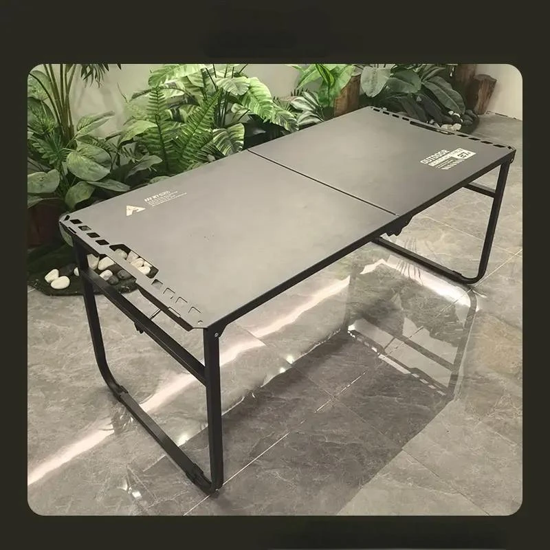 【暗影战术桌】户外折叠桌碳钢折叠桌便携式多功能露营野餐轻量化桌