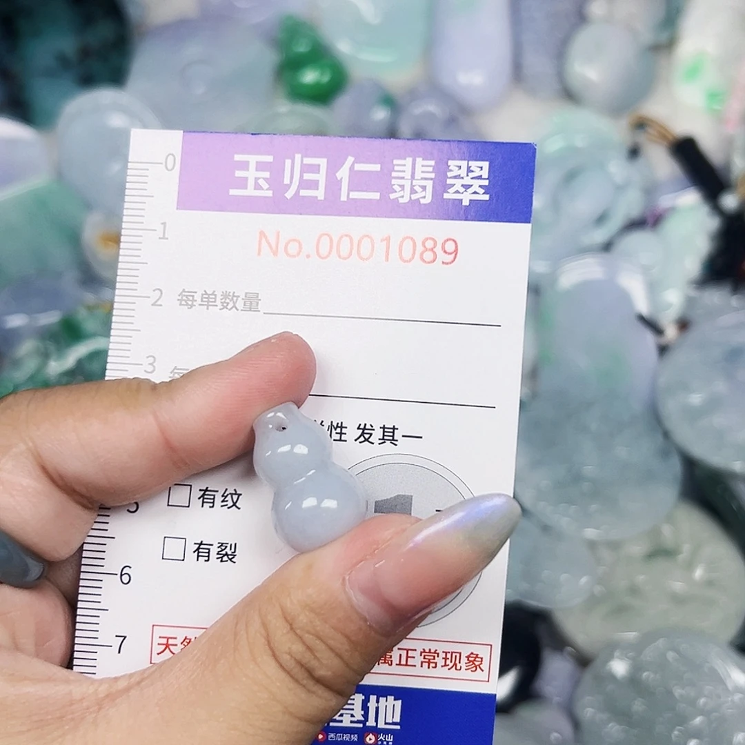 翡翠未镶嵌吊坠(不含链)111