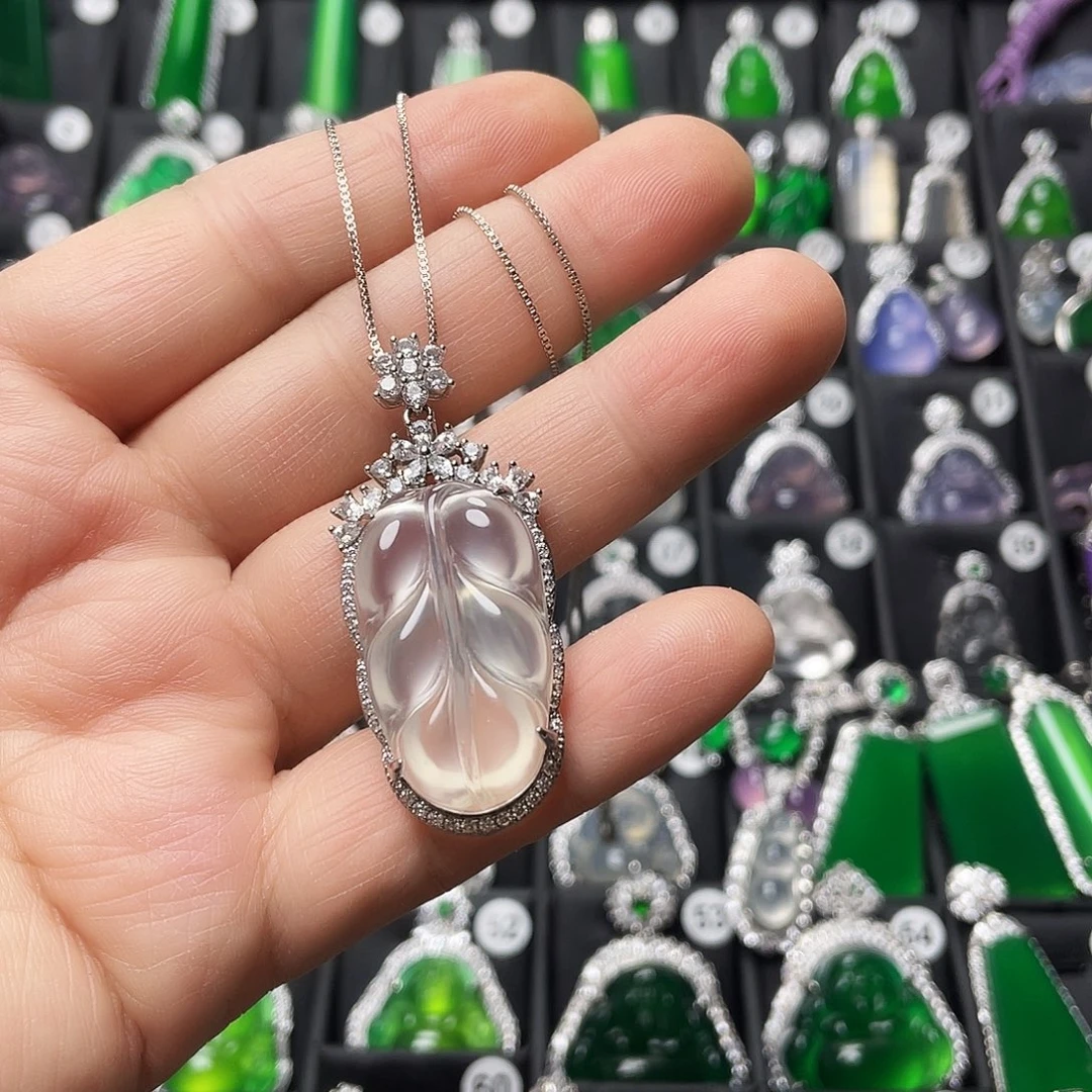 玛瑙/玉髓合金颈饰