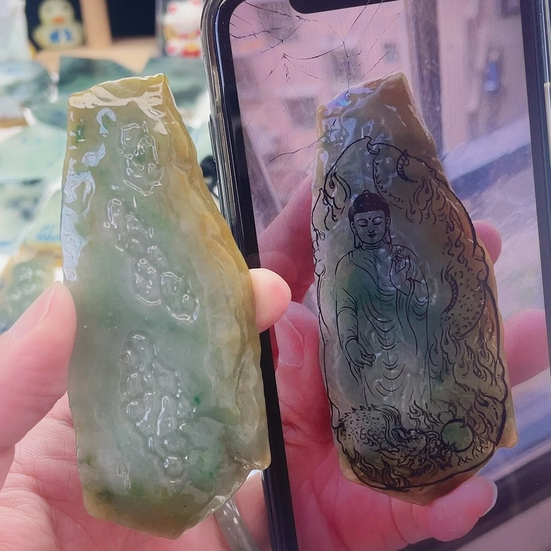 未镶嵌定制翡翠包工