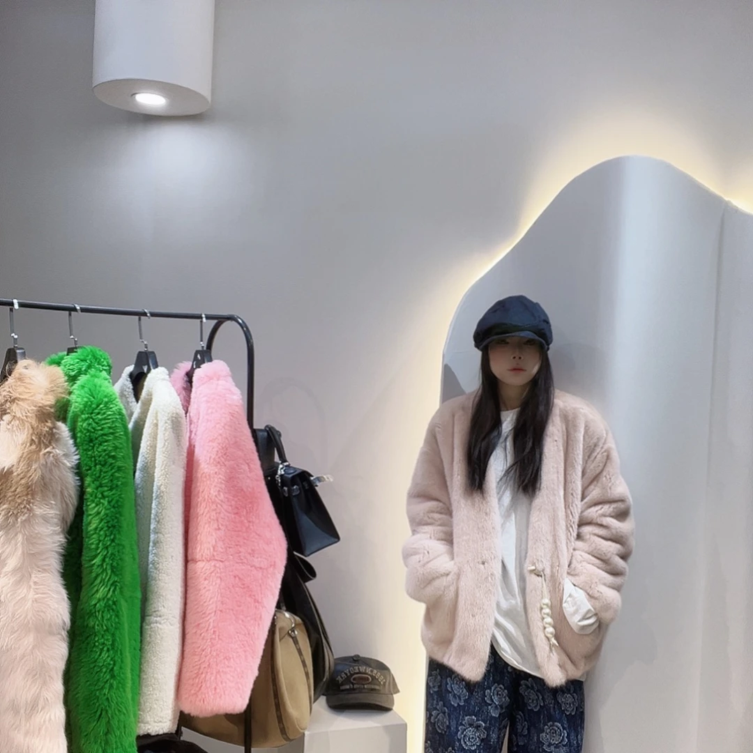 真皮貂皮外套044-135斤内