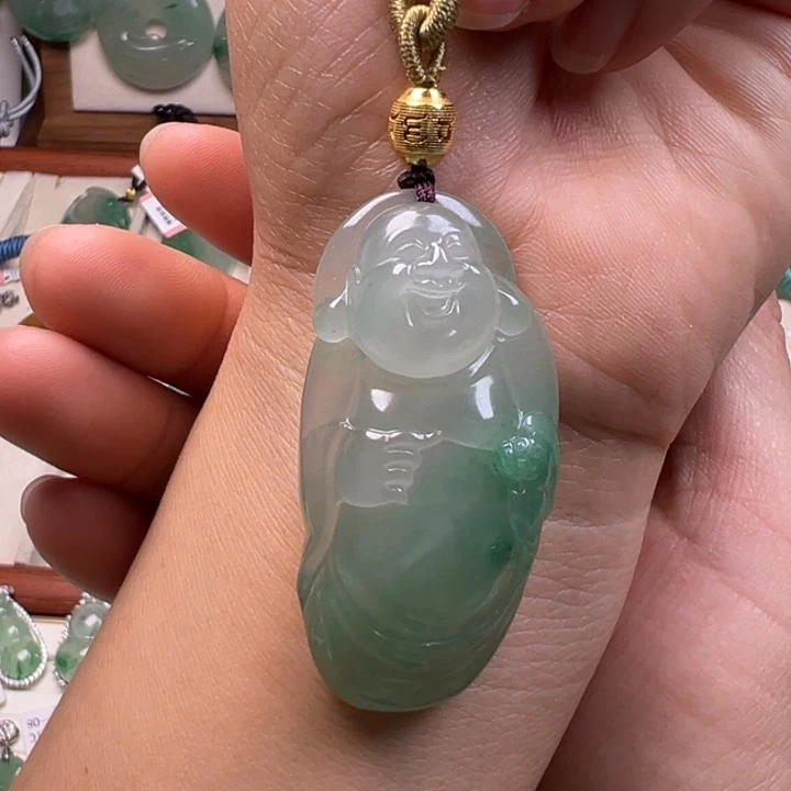 石英质玉未镶嵌吊坠(不含链)