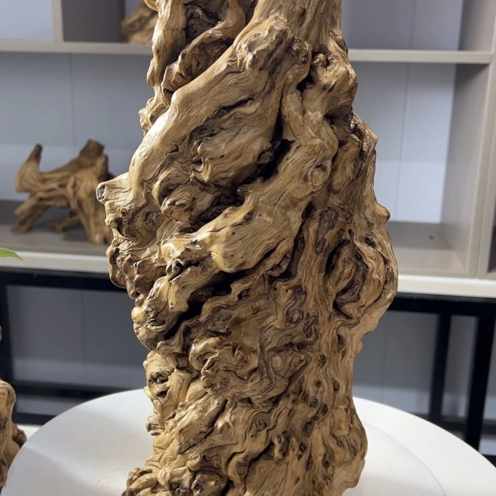 木石榴木榴疤底座花架