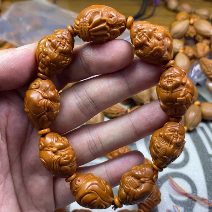 橄榄核手串/手链橄榄核雕工艺手串