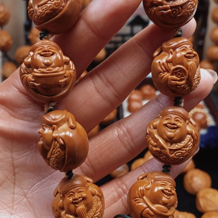 橄榄核手串/手链手工财神2.0