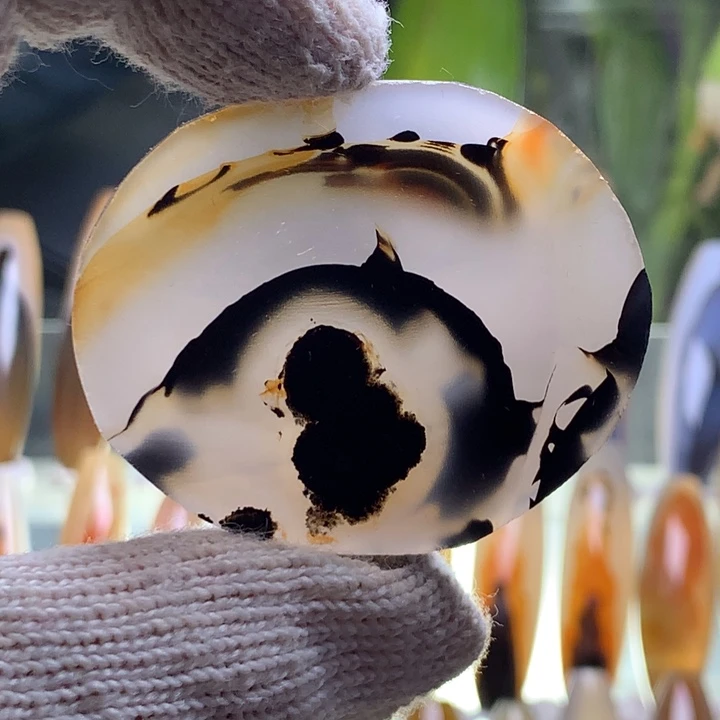 未镶嵌玛瑙/玉髓珠宝半成品139