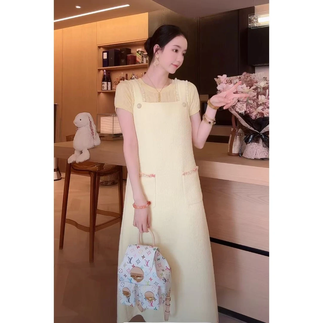 Zwinnie/詹维尼【小香背带裙】气质款百搭通勤连衣裙 GHH202517