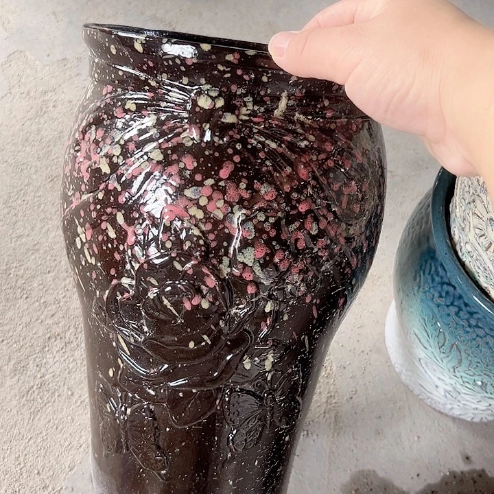 紫砂花盆高30口1福利