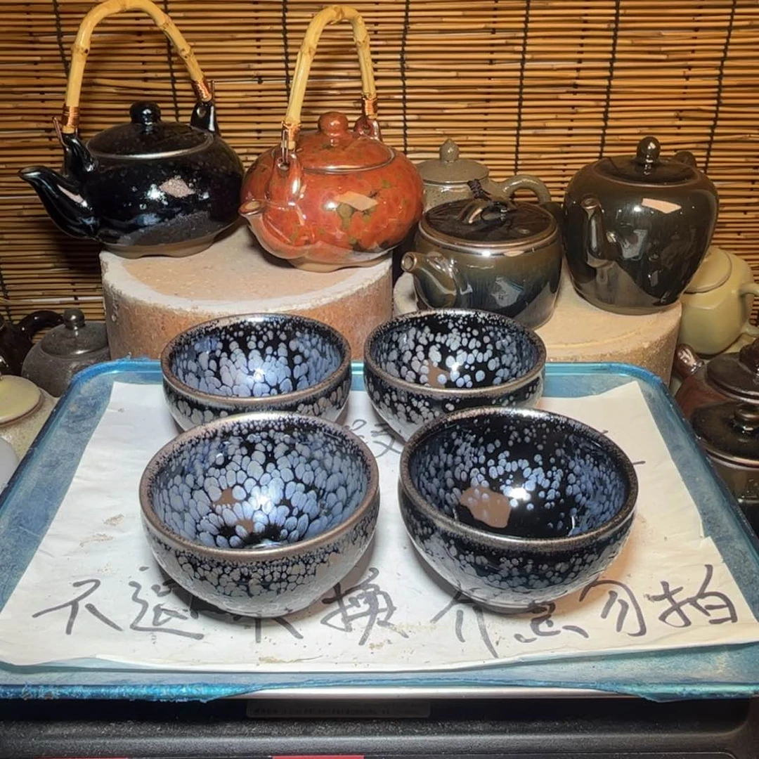 茶盏建盏 微瑕作品