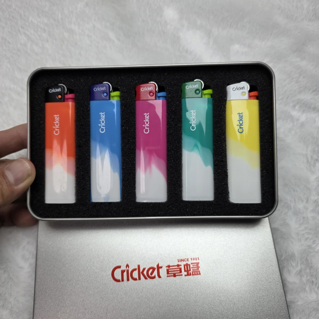 正品保证原装进口Cricket草蜢打火机原机砂轮点火防爆礼品打火机