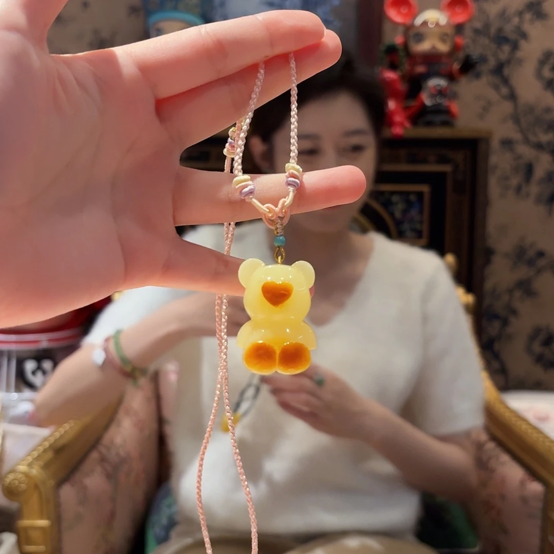 蜜蜡颈饰未镶嵌颈饰