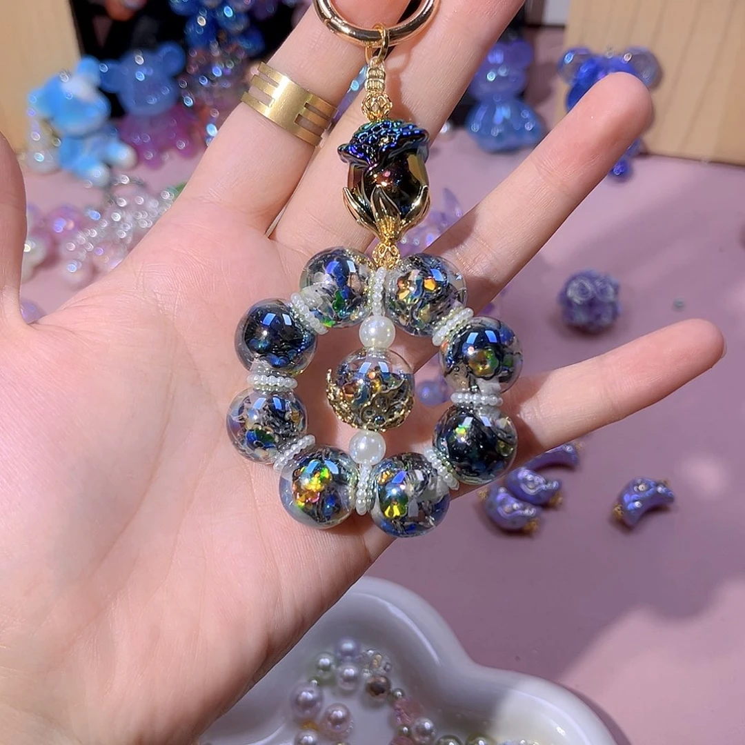 树脂铜合金冰彩珠