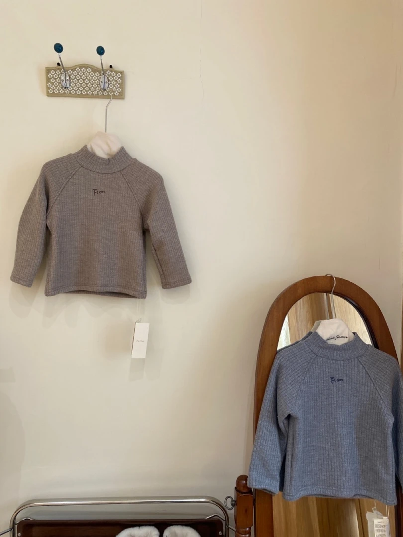 725302-FLOWFLOWER-美式辣妹鱼骨打底衫