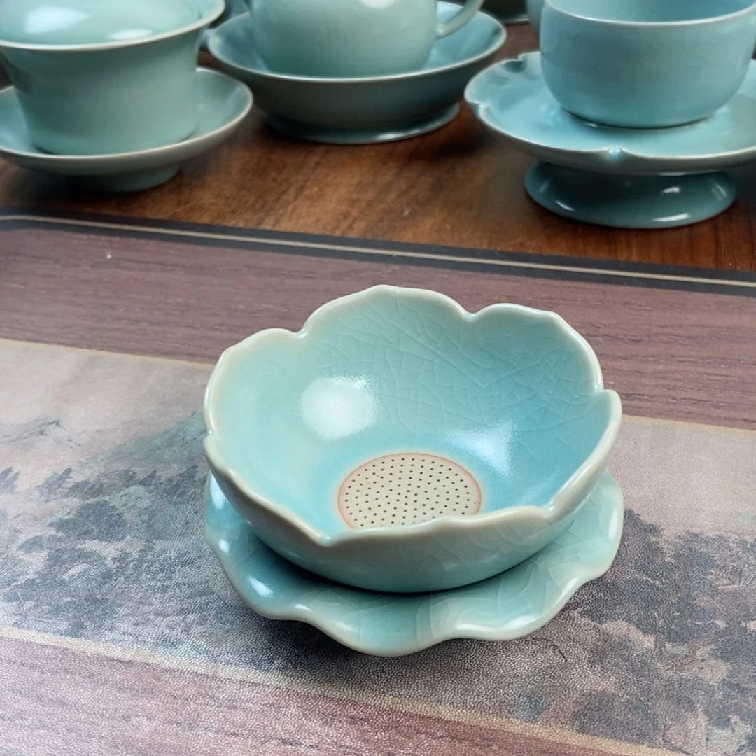 摆件原产地原矿汝瓷～茶器