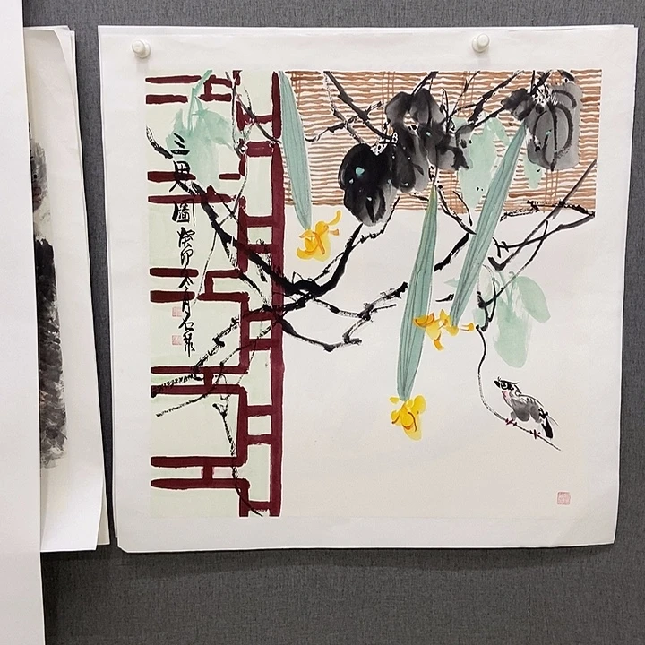 国画手寫手繪作品60