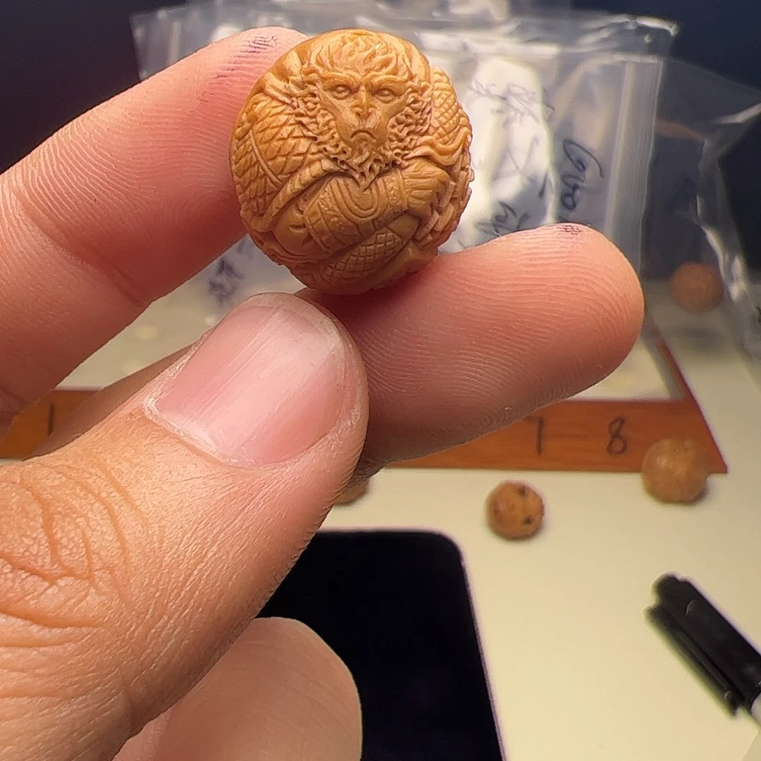 猴头核桃手串猴头