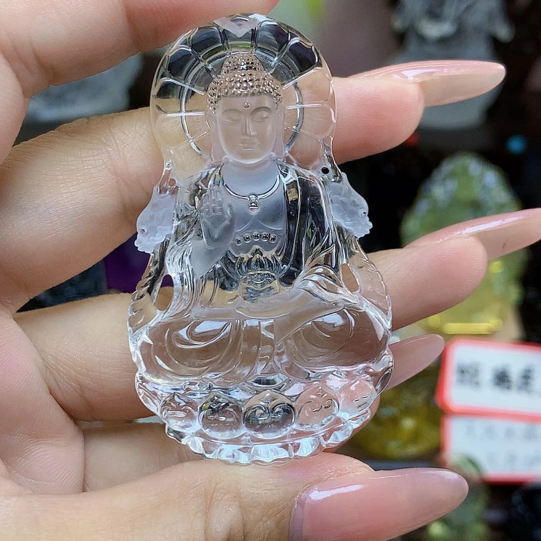 水晶颈饰未镶嵌多**咪，