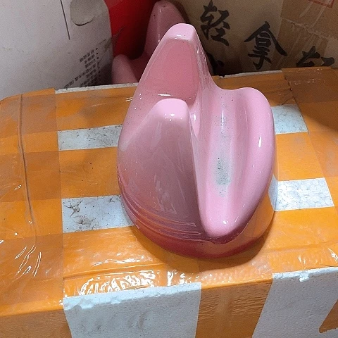 微瑕，不能明火，锅盖架粉