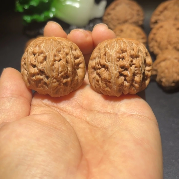 吊坠文玩核桃文玩核桃吊坠元宝38