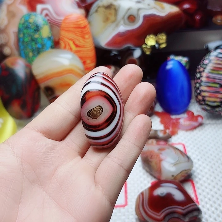 A***y未镶嵌玛瑙/玉髓珠宝半成品