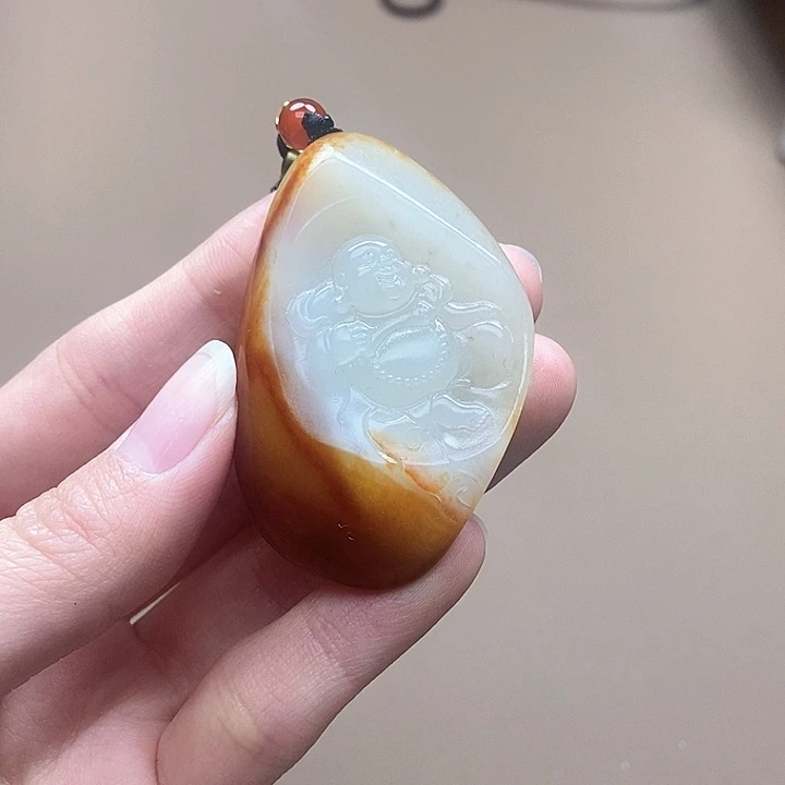 和田玉挂件未镶嵌N