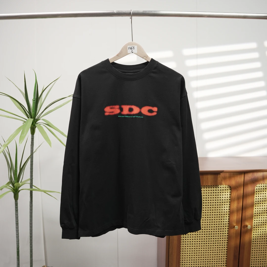 【街舞】潮牌男女时尚百搭字母压印套头卫衣1363-A17-3