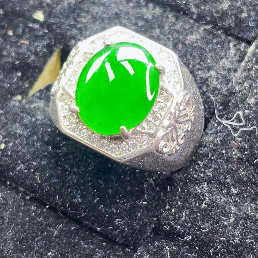 翡翠未镶嵌吊坠(不含链)7