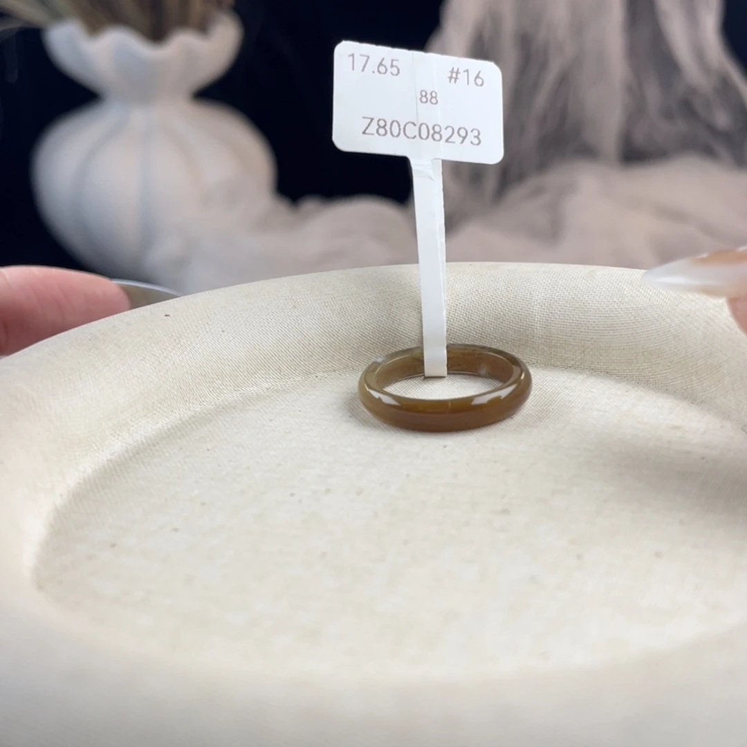 和田玉（糖玉）未镶嵌戒指