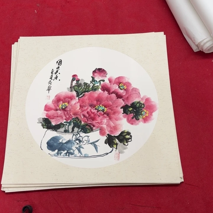 国画花鸟等图案和造型各