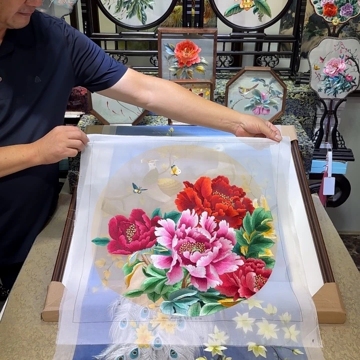 刺绣刺绣工艺精湛独特设计理念