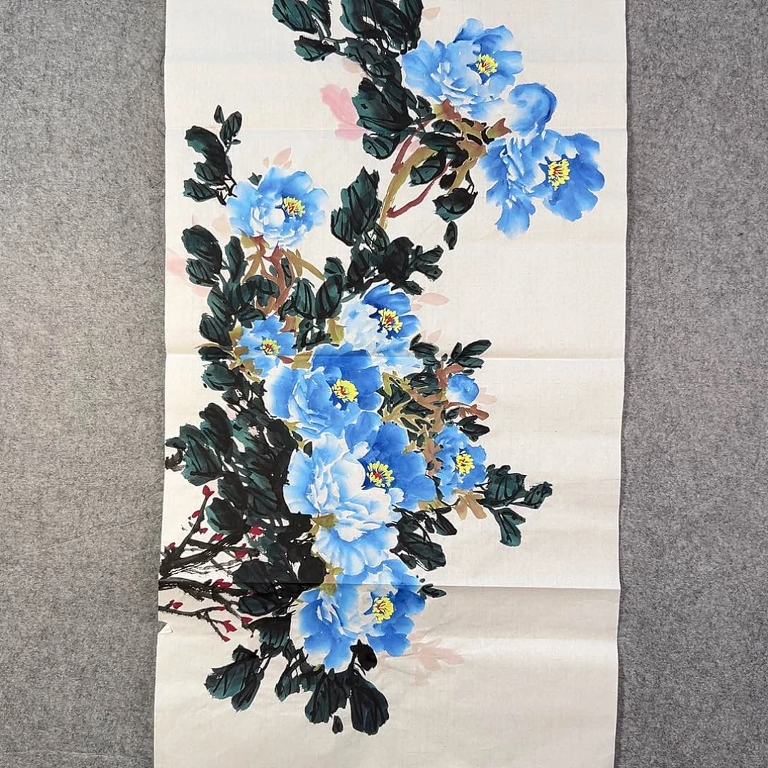 国画062 牡丹花等经济植物和花卉资源