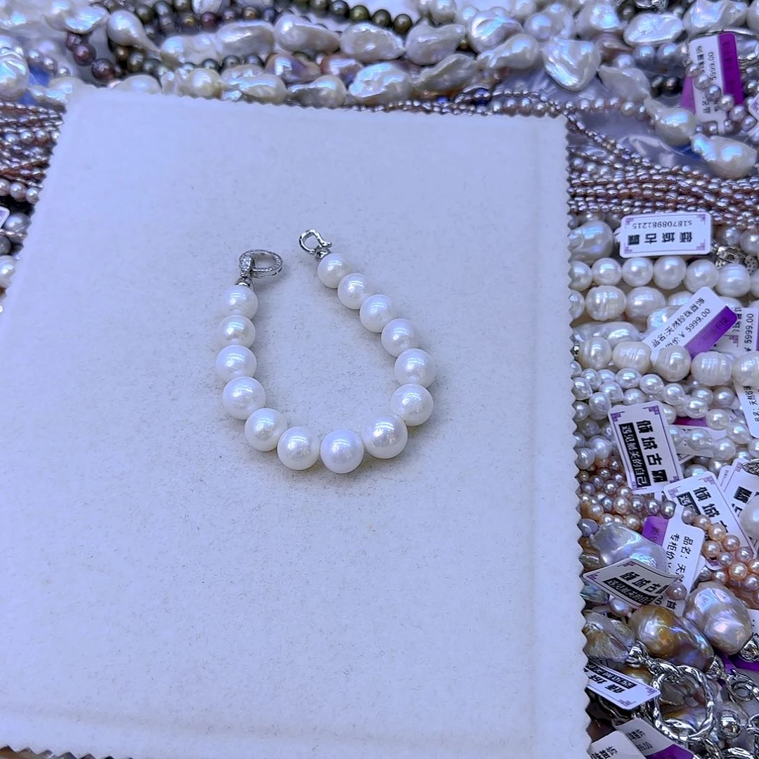未镶嵌项链定制917淡水珍珠