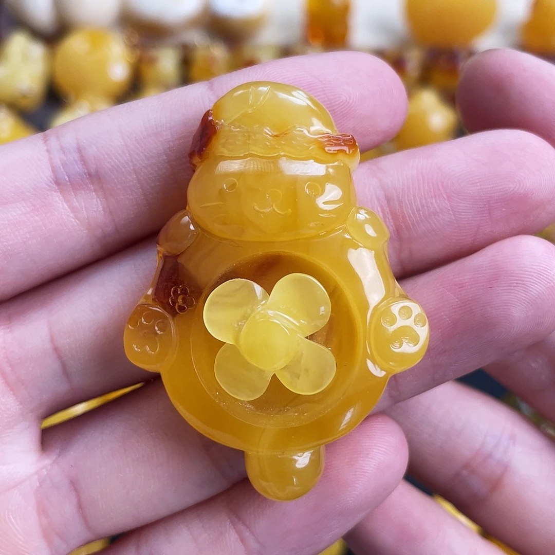 琥珀未镶嵌珠宝奇石