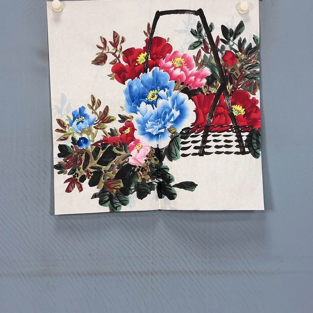 国画275 牡丹一如你初来